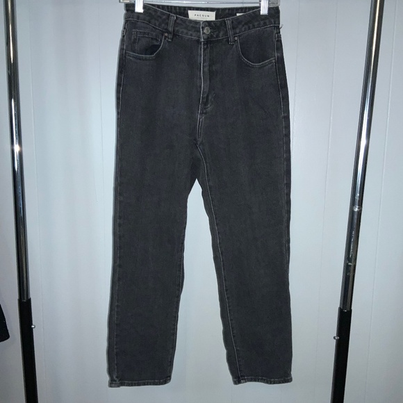 PacSun Denim - Pacsun black cotton Mom jeans Sz 26 high waist